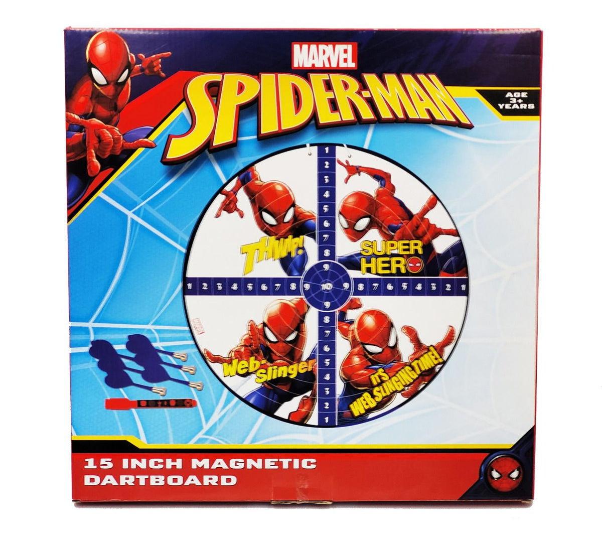 Spider-Man 15-Inch Magnetic Dartboard