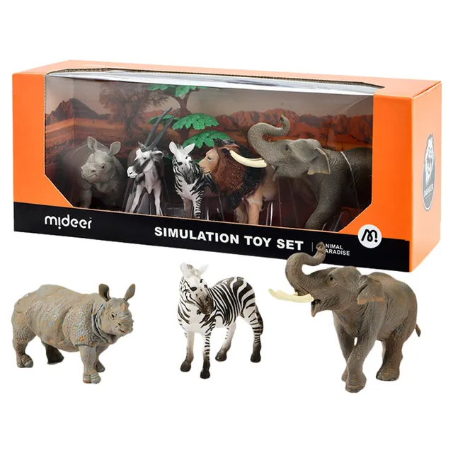MiDeer Safari Animal Collectibles
