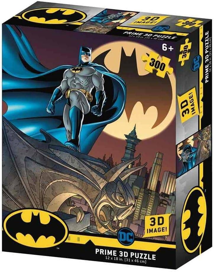 Prime 3D Bat Signal 300-Piece Lenticular Puzzle