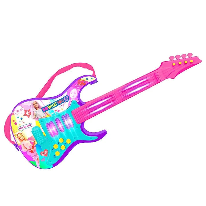 Barbie Doll Operated Toy Electronic Guitar for Kids