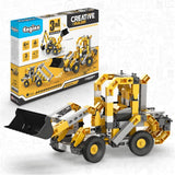 Engino Creative Builder Wheeled Loader(192 Pieces)