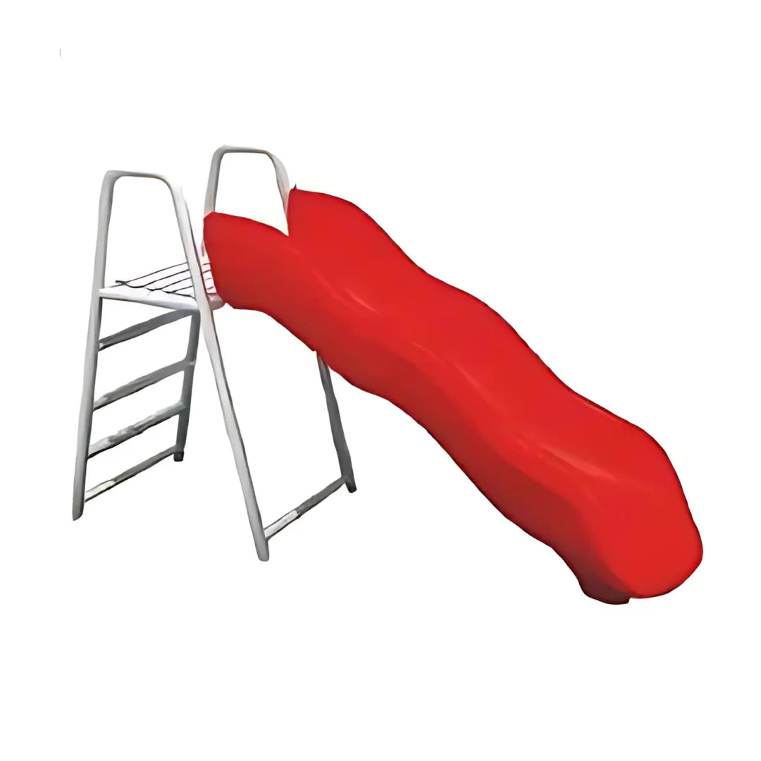 Red Color Slides for Kids with Stairs
