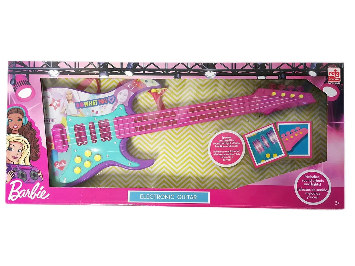 Barbie Doll Operated Toy Electronic Guitar for Kids