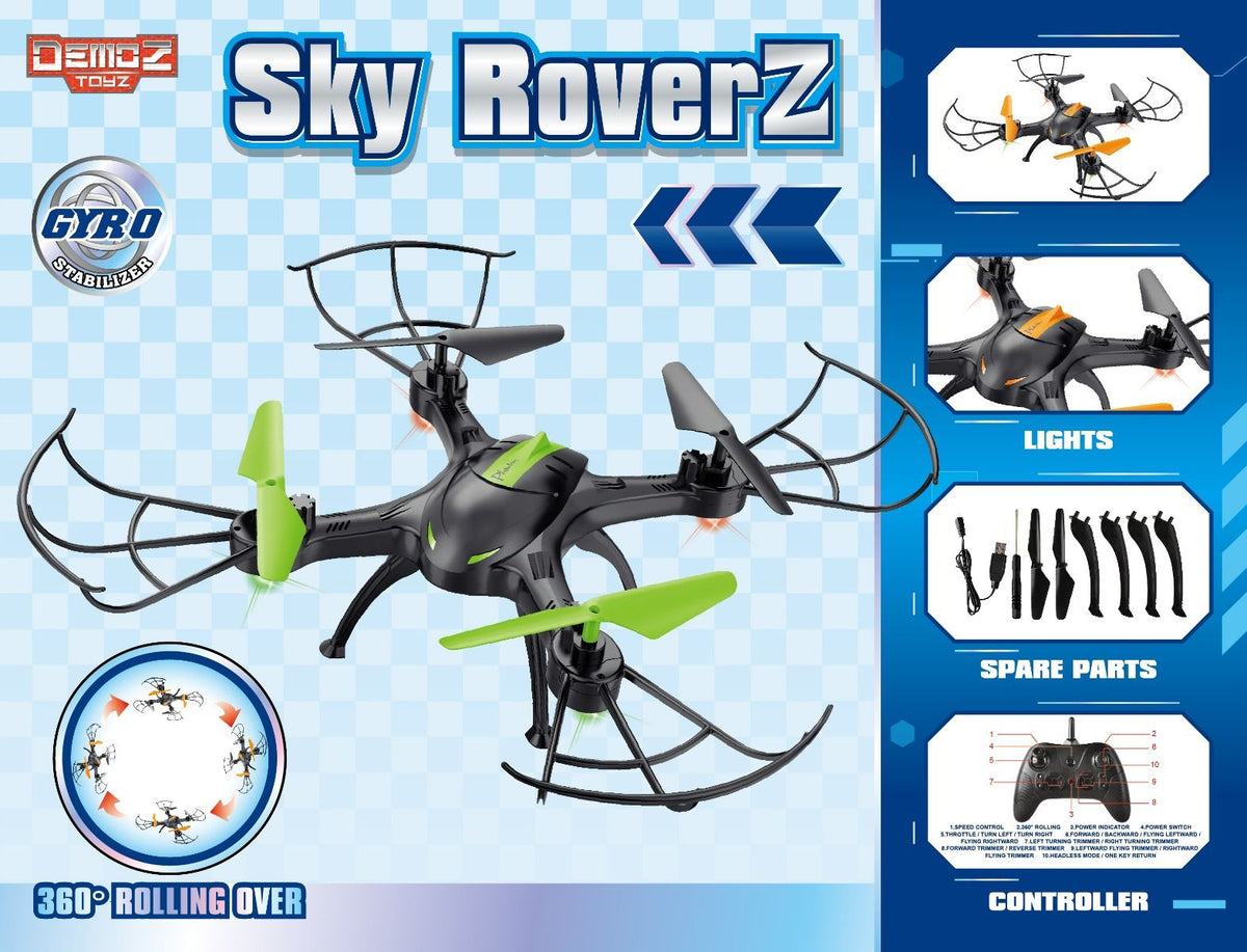 Power Joy Demoz RC Sky RoverZ 2.4G with Light