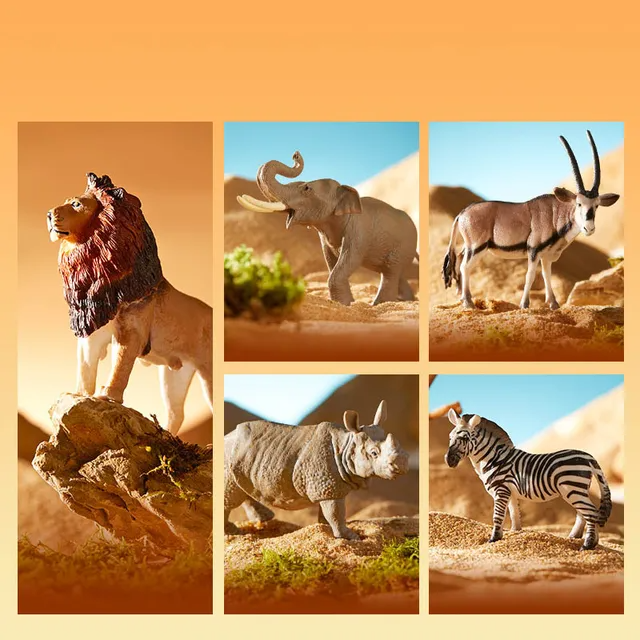 MiDeer Safari Animal Collectibles