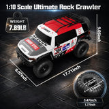RC Crawler 1/10 Scale 4WD Hobby Grade Rock Crawler