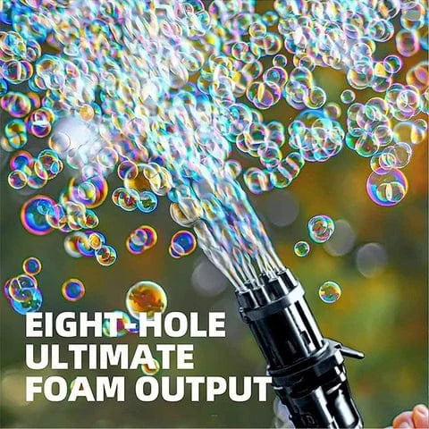 Electric Mini Gatling Bubble Gun