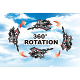Remote Control Aero Fighter Drone 4-Channel 2.4G by Power Joy